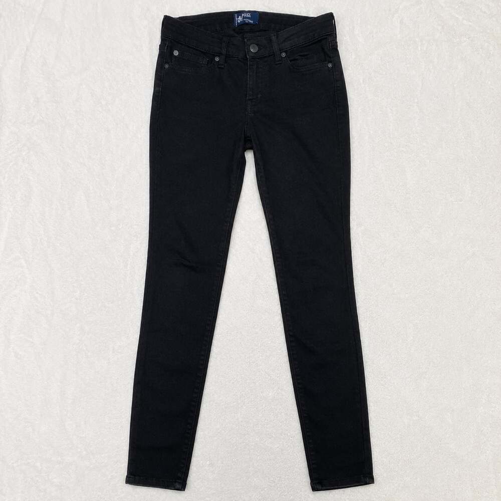 GAP Black Denim Leggings Jeans Womens Size 2/26 Regular Stretch Skinny